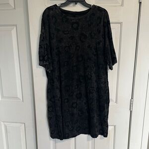 Leopard Tshirt dress size 2x women’s